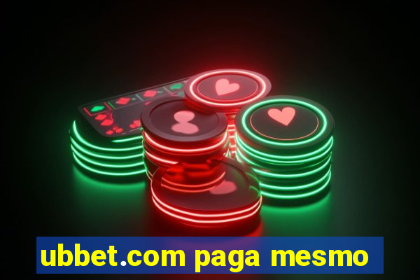 ubbet.com paga mesmo