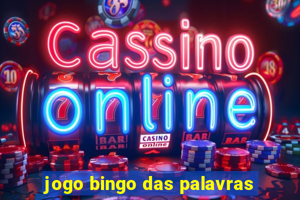 jogo bingo das palavras