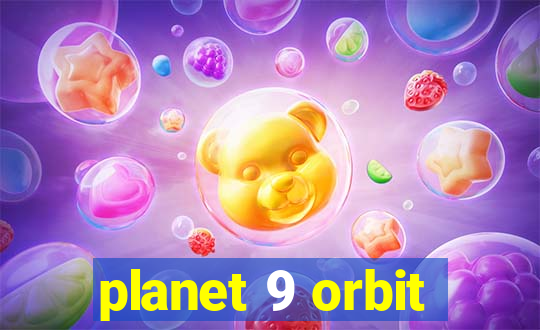 planet 9 orbit