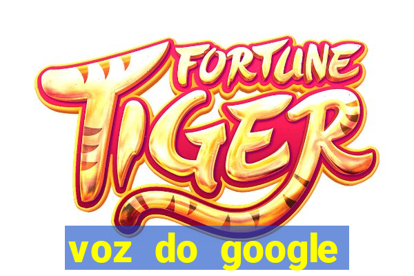 voz do google tradutor homem