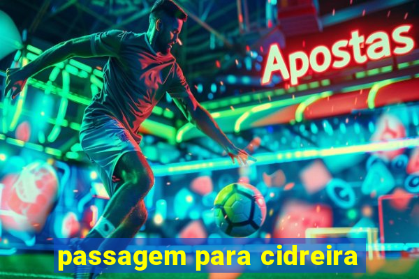 passagem para cidreira