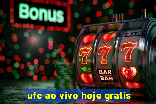 ufc ao vivo hoje gratis