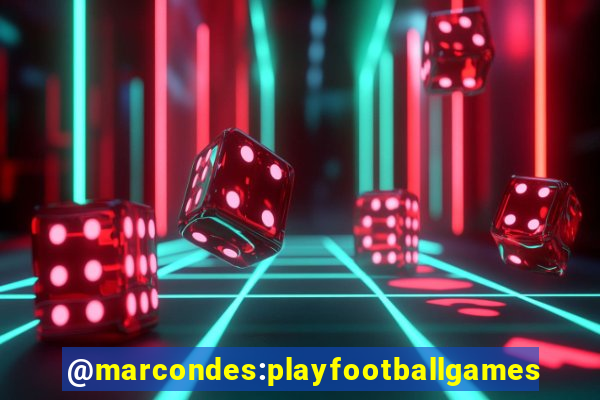 @marcondes:playfootballgames bingo football