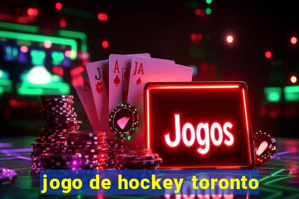 jogo de hockey toronto