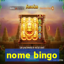 nome bingo