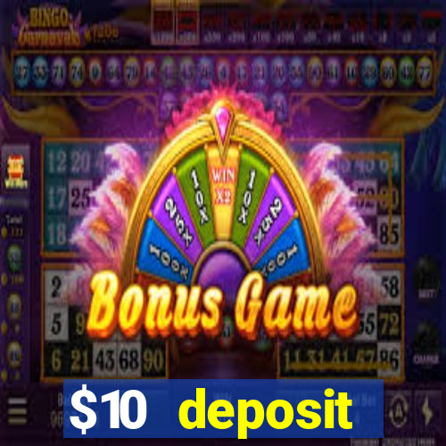 $10 deposit australian casino