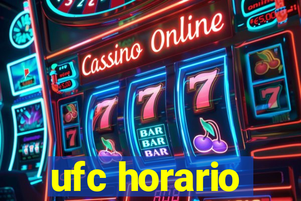 ufc horario