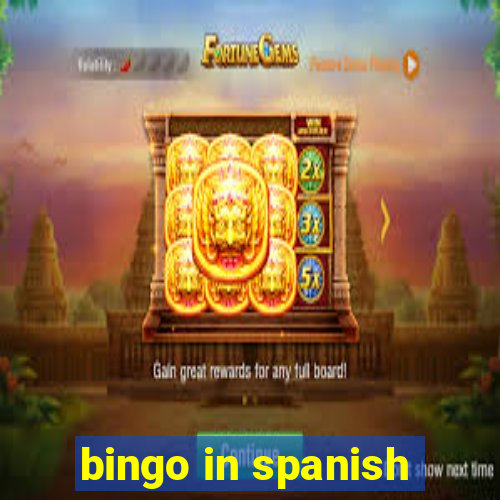 bingo in spanish