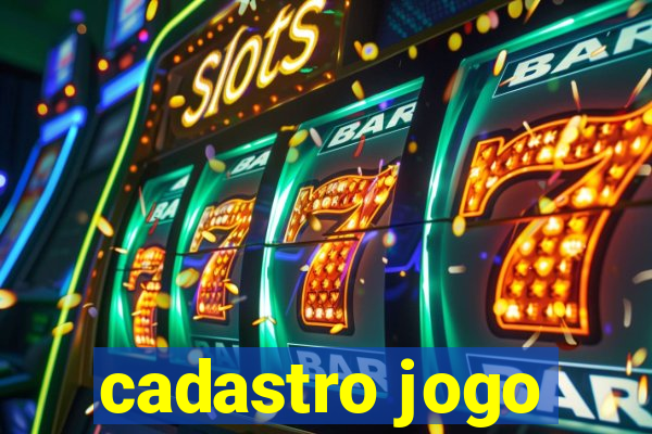 cadastro jogo