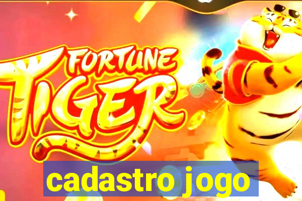 cadastro jogo