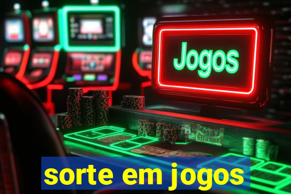 sorte em jogos