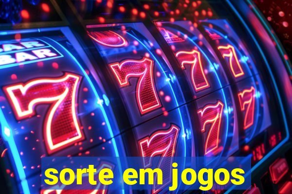 sorte em jogos