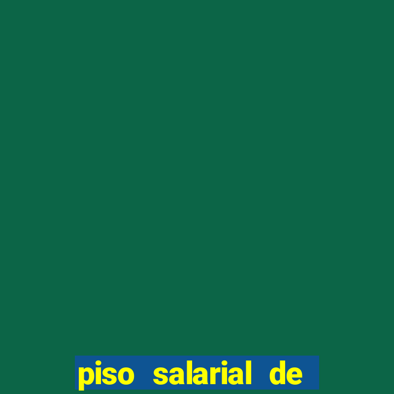 piso salarial de um pedreiro