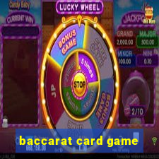 baccarat card game