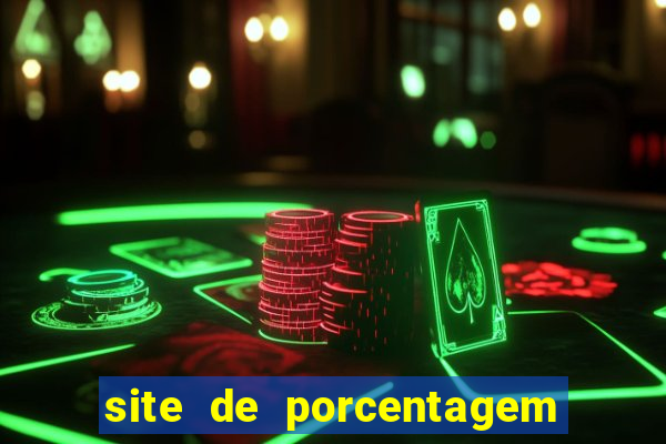 site de porcentagem de jogos slots