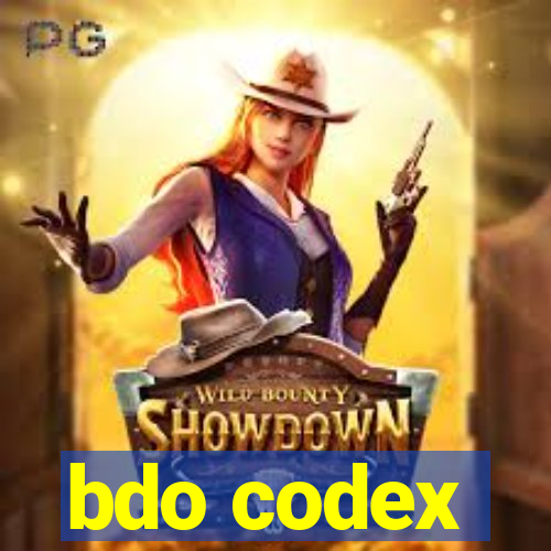 bdo codex