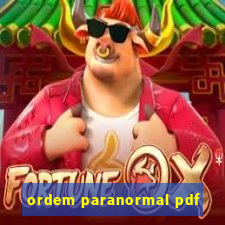 ordem paranormal pdf