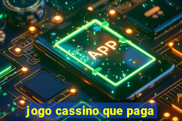 jogo cassino que paga