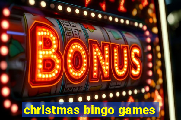 christmas bingo games