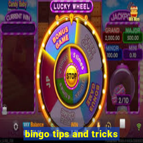 bingo tips and tricks