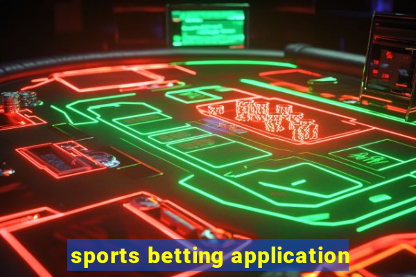 sports betting application