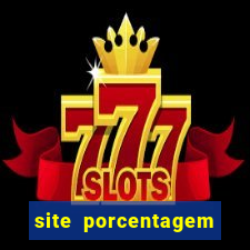 site porcentagem jogos slot