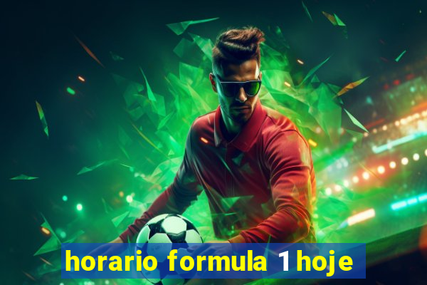 horario formula 1 hoje