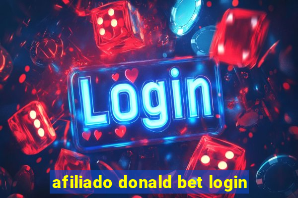 afiliado donald bet login