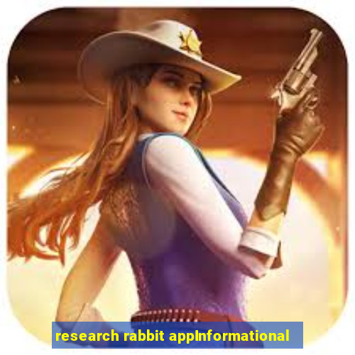 research rabbit appInformational