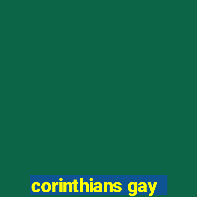 corinthians gay