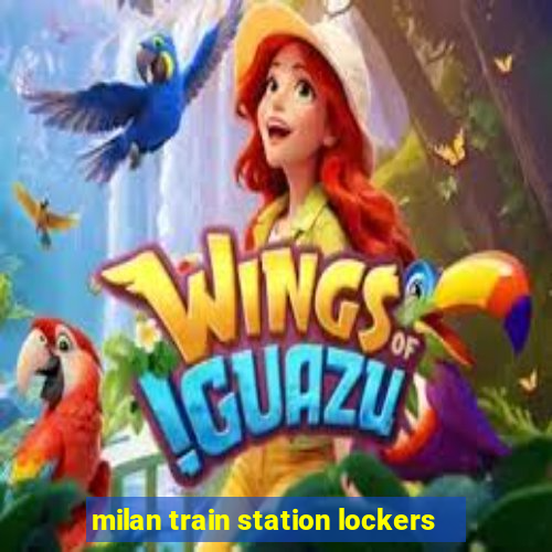 milan train station lockers