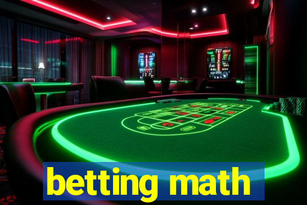 betting math