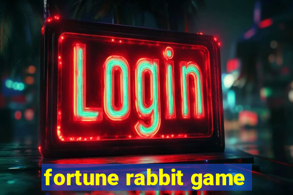 fortune rabbit game