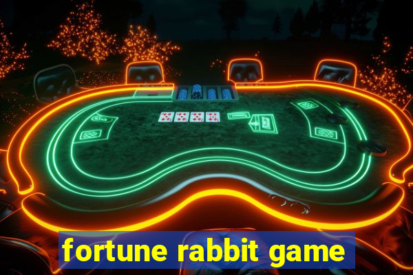 fortune rabbit game