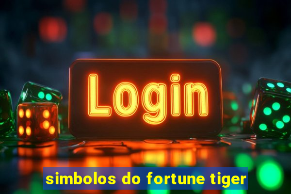 simbolos do fortune tiger