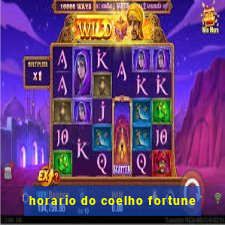 horario do coelho fortune