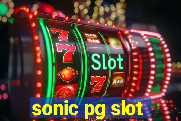 sonic pg slot