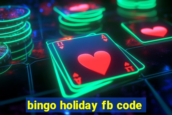 bingo holiday fb code