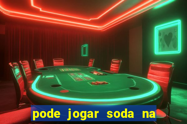 pode jogar soda na caixa de gordura