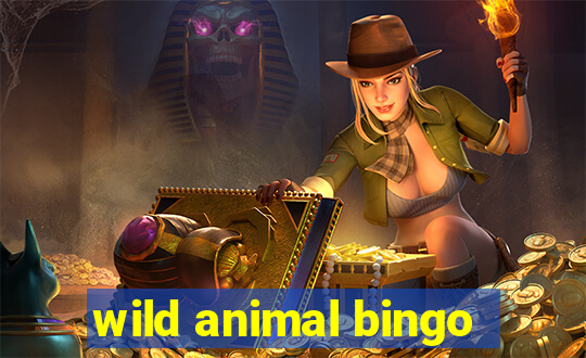 wild animal bingo