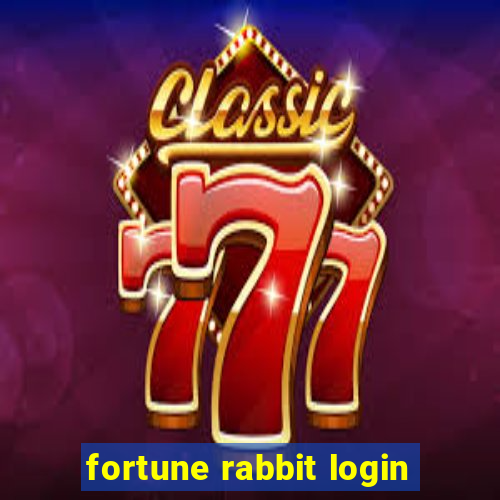 fortune rabbit login