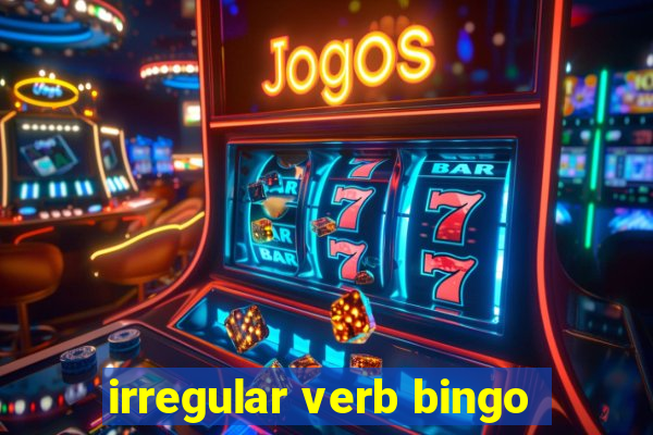 irregular verb bingo