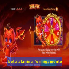 beta alanina formigamento