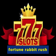 fortune rabbit rush