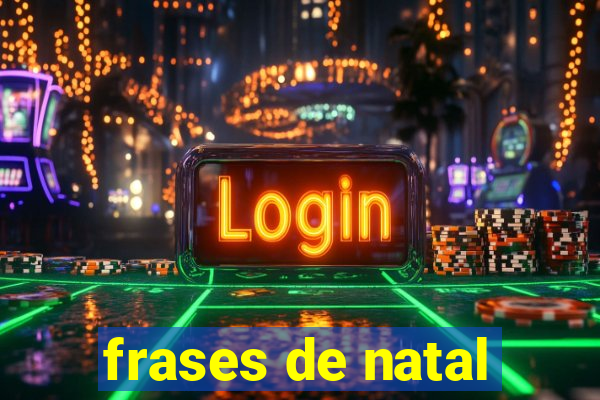 frases de natal