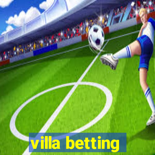 villa betting