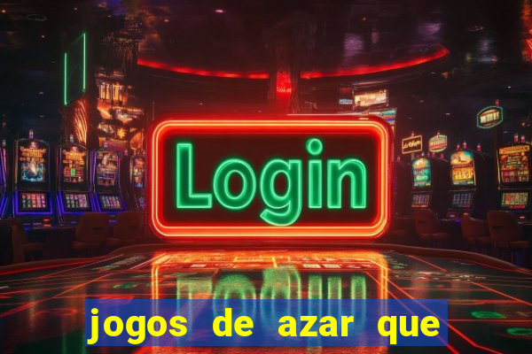 jogos de azar que pagam dinheiro de verdade