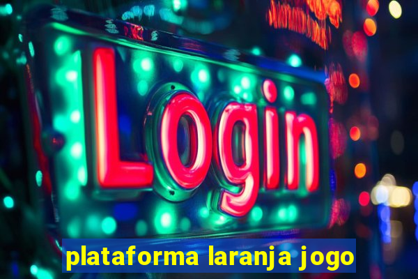 plataforma laranja jogo