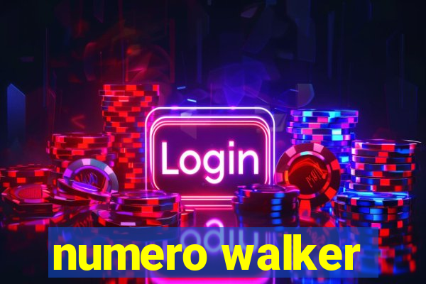 numero walker