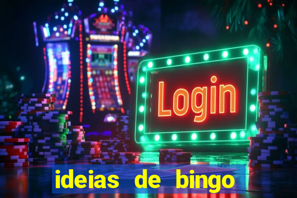 ideias de bingo para o natal